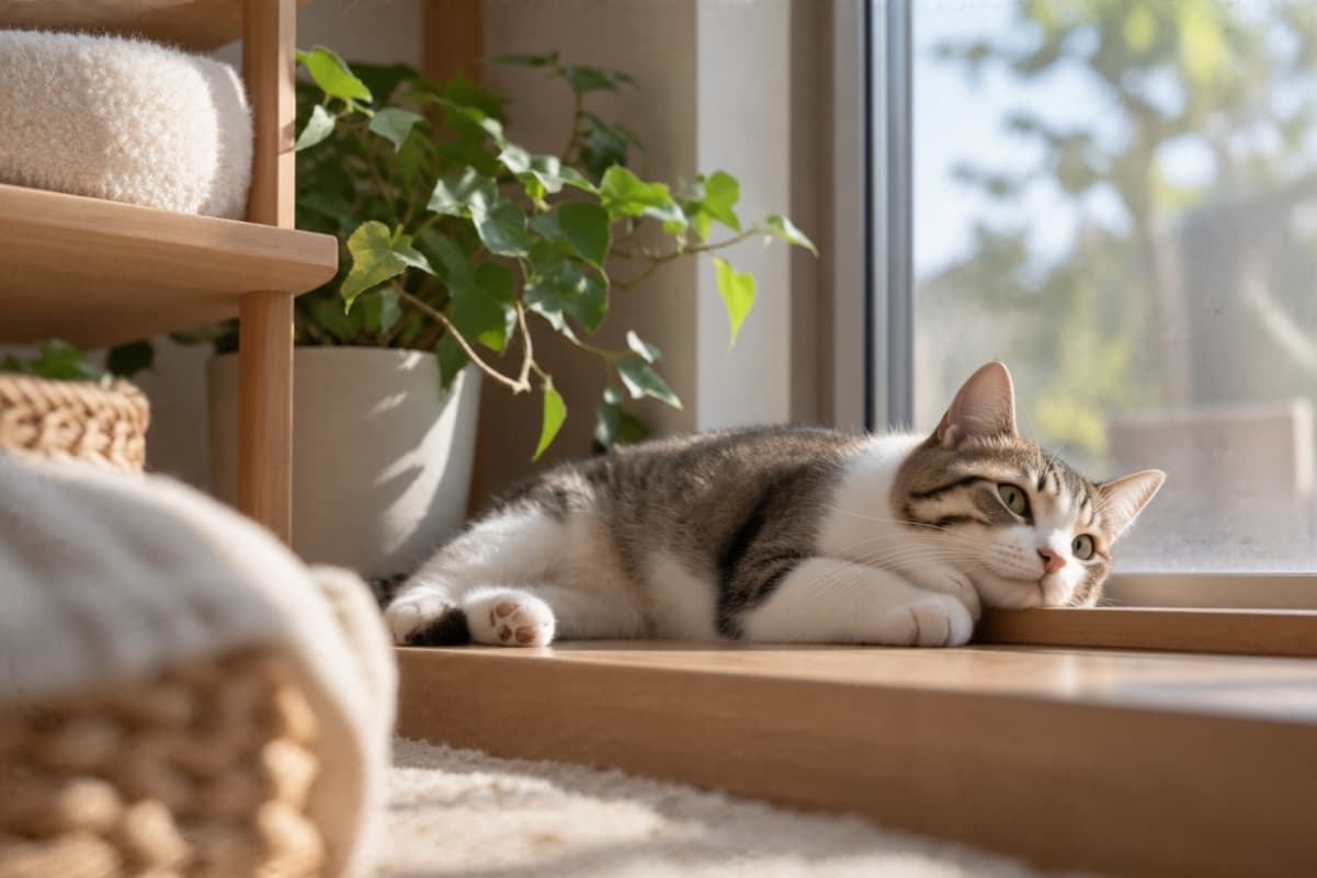 猫のための快適な住環境 安全で楽しい居住スペースの作り方